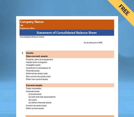easily track your assets by using Common Size balance sheet format