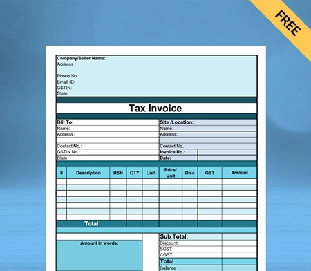 Download Free Construction Bill Format In Google Docs