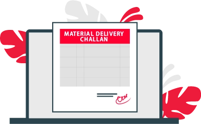 Material Delivery Challan Format