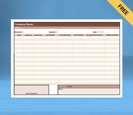 Download Free Daily Sales Report Format in Google Docs