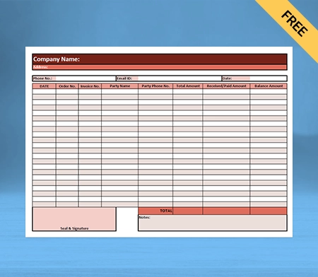 Download Free Professional Daily Sales Report Format in Google Docs