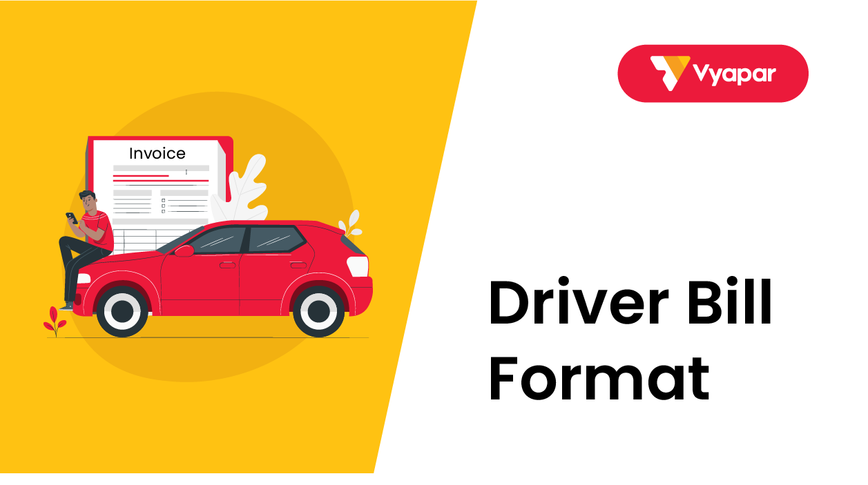 Driver Bill Format Free Download