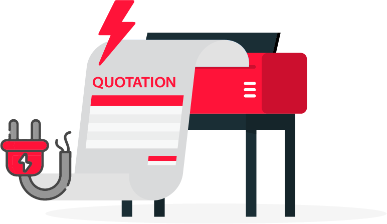 Quotation Software built for an electrical shop Create Inbuilt Quotation Format for Electrical Store
