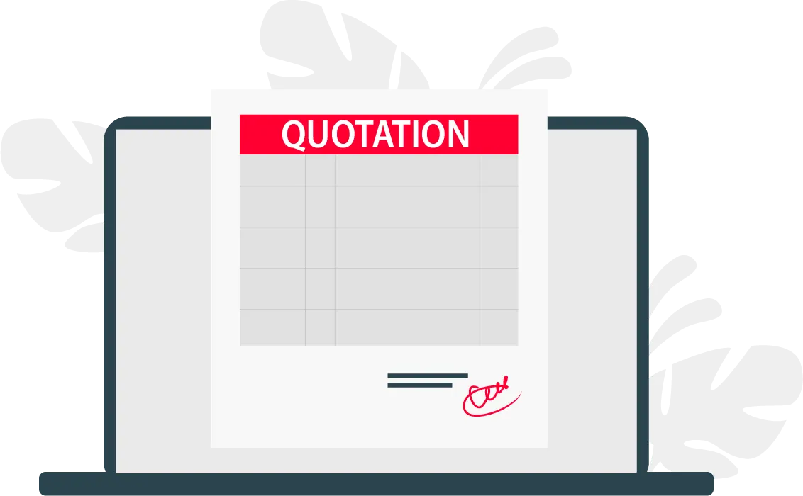 Create quotes with customisation options, Service Quotation Excel Format for Computer