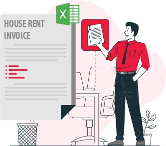 House rent invoice format in excel