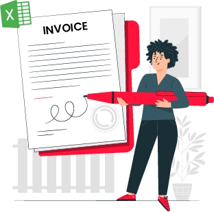 International invoice format in excel