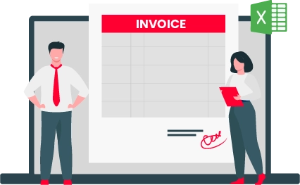 Mobile invoice format in excel