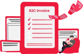 B2C invoice format in GST
