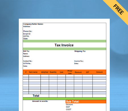 Download  Professional Bhojnalaya Bill Format in  Docs