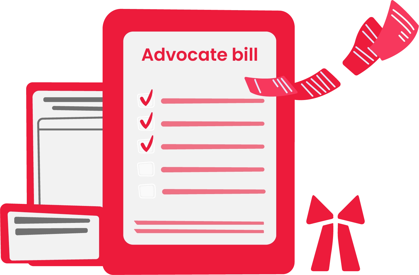Advocate bill format