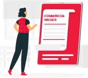 Commercial invoice format