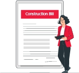 Construction bill format