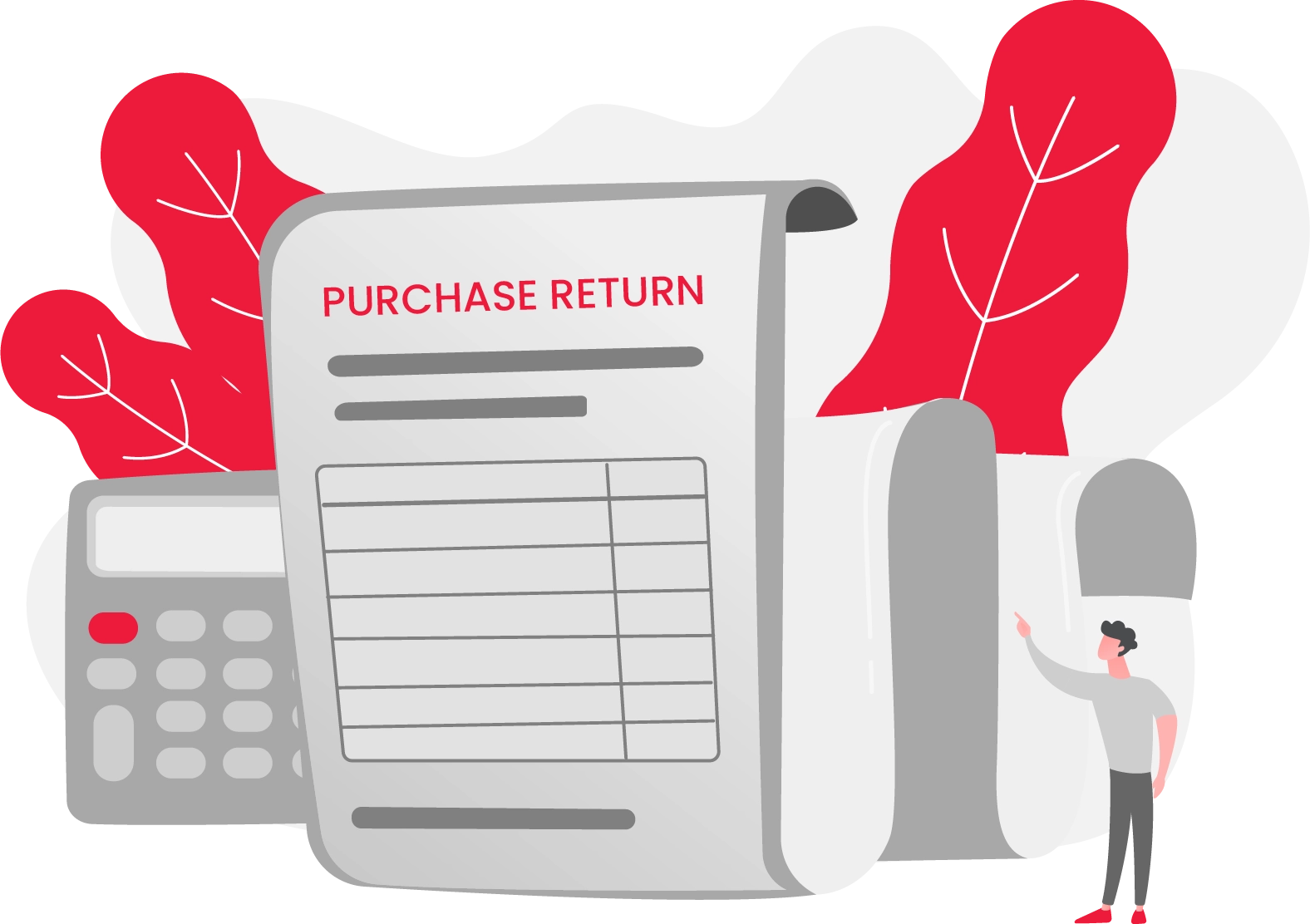 Purchase return format
