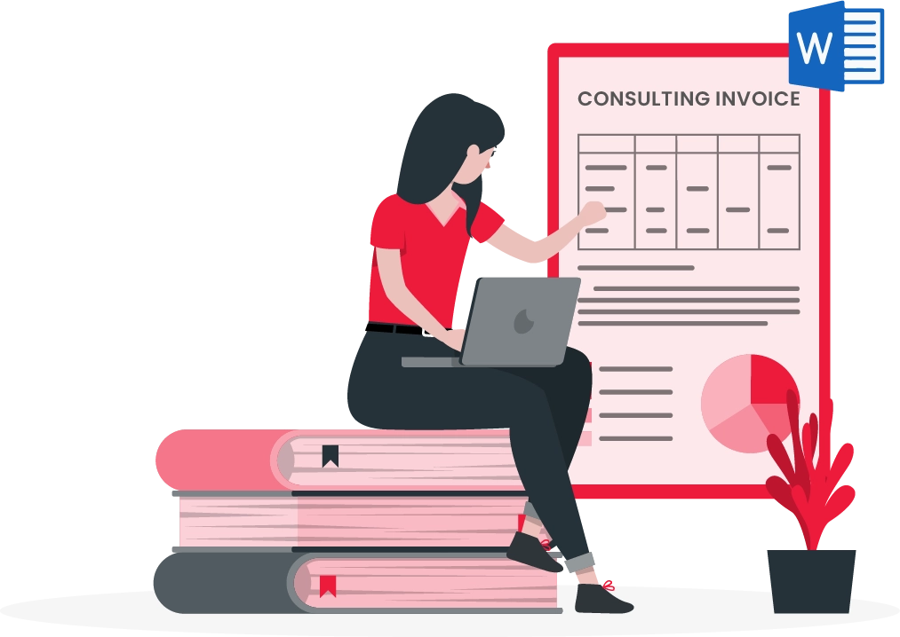 Consulting invoice format in Word