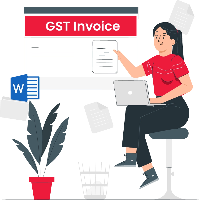 GST invoice format in Word