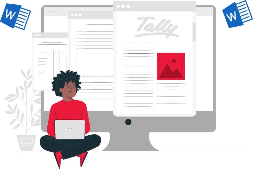 The tally invoice format in Word