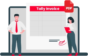 Tally invoice format in PDF