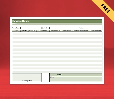 Download Free Customizable Daily Sales Report Format in PDF
