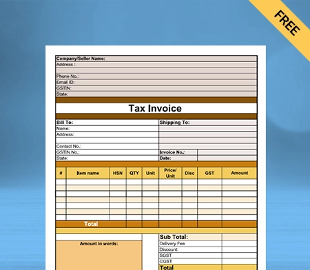 Download Pharmacy Bill Format In Google Docs