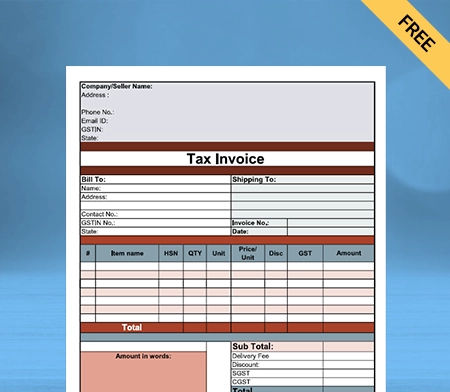 Download Free Pharmacy Bill Format In Google Docs