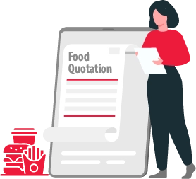 Food quotation format