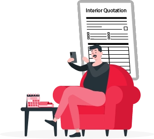 interior quotation format