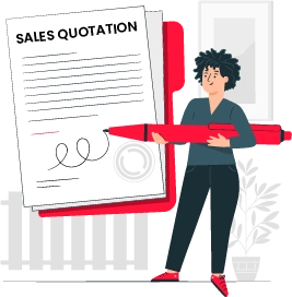 Sales quotation format