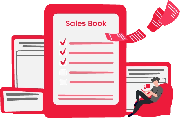 Ledger balance sheet format Customised A Sales Book Format