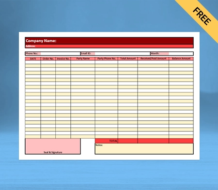 Download Free Professional Monthly Sales Report Format in Google Docs