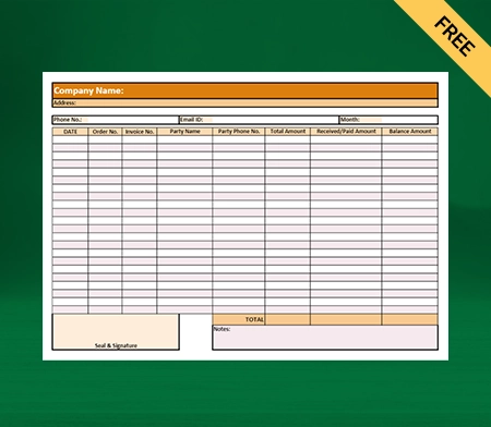 Download Free Customizable Monthly Sales Report Format in Excel