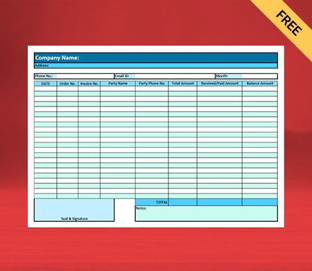 Download Unique Monthly Sales Report Format in PDF