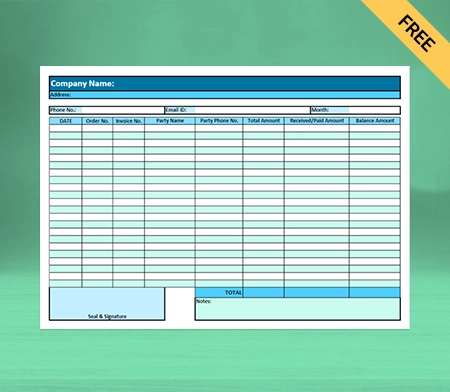 Download Unique Monthly Sales Report Format in Google Sheets