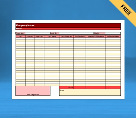 Download Free Professional Monthly Sales Report Format in Word