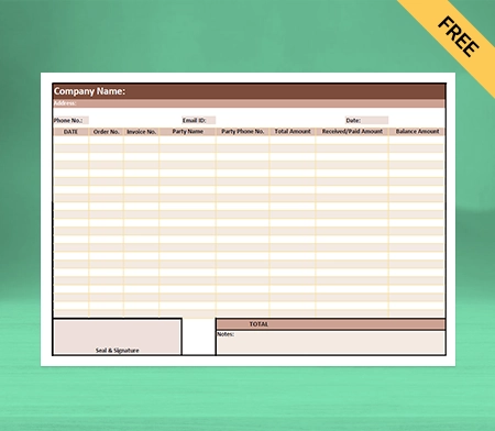 Download Free Daily Sales Report Format in Google Sheets