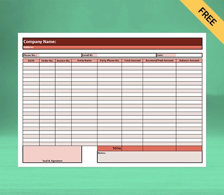 Download Free Professional Daily Sales Report Format in Google Sheets