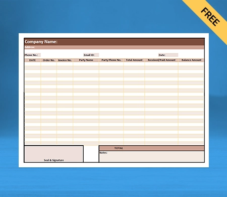 Download Free Daily Sales Report Format in Word