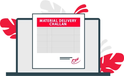 Material Delivery Challan Format